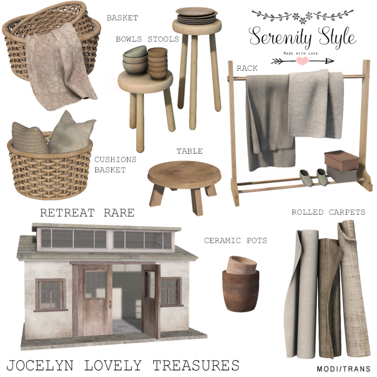 Serenity Style-Jocelyn Lovely Treasures KEY